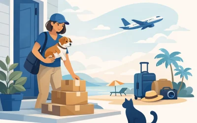 Pet Sitter Package Retrieval While You Travel