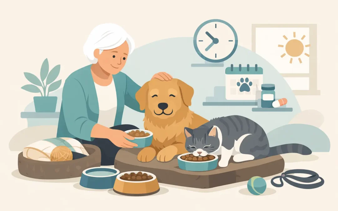 Senior Pet Sitting Care That Keeps Routines Steady