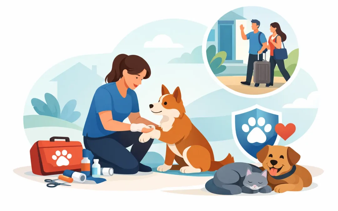 Why a Pet First Aid Trained Sitter Matters